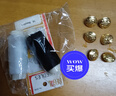 大衣銅紐扣金屬扣子圓形男女西裝復(fù)古百搭襯衣風(fēng)衣裝飾衣服紐扣子 金色(6顆) 15mm 曬單實(shí)拍圖