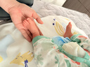 貝瑞加（Babyprints）新生兒連體衣2件裝初生寶寶純棉爬服內(nèi)衣嬰兒護(hù)肚哈衣 海洋猴52 曬單實(shí)拍圖