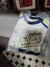 adidas男女小童經(jīng)典運(yùn)動(dòng)短袖套裝兒童夏季新款阿迪達(dá)斯官方三葉草   白色/深靛藍(lán)   110 曬單實(shí)拍圖