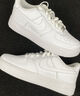 耐克（NIKE）耐克大童女鞋Air Force 1空軍一號小白鞋低幫板鞋 FV5951-111 曬單實拍圖