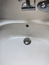 海立洗手盆下水管套裝防臭神器衛(wèi)生間臺面池浴室柜ABS86cm墻排T02 曬單實(shí)拍圖