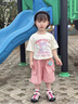 G.DUCKKIDS庫洛米衣服兒童裝女童套裝夏季新款洋氣幼童女寶寶休閑運動(dòng)兩件套 X167庫洛米相機套裝 薄款 粉色 90 碼 身高80-90cm年齡一歲半左右 曬單實(shí)拍圖