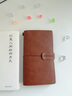 法拉蒙（faramon） 2025新款a6皮質(zhì)手賬本綁帶記事本日記本復古簡(jiǎn)約迷你手賬本軟皮隨身筆記本子文具創(chuàng  )意DIY筆記本子 棕色【贈送側拉袋/卡冊?xún)软?yè)】 曬單實(shí)拍圖