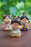 新款國(guó)潮唐仕女琴棋書畫坐姿搖頭擺件古風(fēng)裝飾品汽車擺件生日禮物 擼貓禮盒款搖頭娃娃 唐仕女搖頭娃娃 曬單實(shí)拍圖