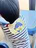 千奇寶貝 隔汗巾兒童純棉紗布幼兒園男女寶寶后背吸汗巾a類(lèi)嬰兒大童大號夏 隨機男生 2條裝 4層四季款 M碼（適合2-4歲） 曬單實(shí)拍圖