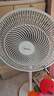 美的（Midea）【品質(zhì)推薦】七葉輕音柔風(fēng)電風(fēng)扇/家用省電落地扇/臺(tái)式電扇/廣角搖頭節(jié)能宿舍小型風(fēng)扇 SAE35CA 曬單實(shí)拍圖