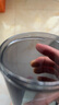 特百惠（Tupperware）茶韻500ML塑料杯男女士學(xué)生夏季運(yùn)動(dòng)水杯子戶外便攜大容量 酷炫黑 曬單實(shí)拍圖