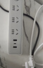得力（deli）20W PD多口快充 插排插線(xiàn)板排插插座USB桌面充電站氮化鎵 適用蘋(píng)果小米安卓華為 1.8米總控+2A1C 曬單實(shí)拍圖
