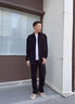 Calvin KleinJeans【復刻90系列】四季款男ck潮流復古黑色直筒牛仔褲J326575 1BY-牛仔黑 30 曬單實拍圖