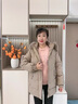 媽媽羽絨服女冬季中長(zhǎng)款2025新款中老年女裝冬裝連帽加厚毛領(lǐng)外套 卡其色 XL 建議105斤以內(nèi) 曬單實(shí)拍圖
