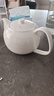 無印良品（MUJI）骨瓷 茶壺 茶具泡茶壺水壺 1000mL 曬單實拍圖