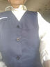 驢狐春秋新款英倫時(shí)尚男士西裝馬甲修身坎肩男背心韓版西服馬夾潮流帥 寶藍色 4XL 曬單實(shí)拍圖