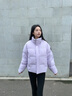 波司登（BOSIDENG）【七夕禮物】25新款羽絨服男女同款情侶90絨立領短外套B250246360 灰紫檀6443 M 165/88A 曬單實拍圖
