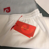 皮爾卡丹（pierre cardin）蠶絲闊腿褲女夏季薄款中年顯瘦媽1媽寬松休閑褲高腰九分褲 白色 3XL 建議135-150斤 曬單實拍圖