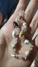 歐陽先生海洋風碎石貝殼海螺手鏈小商品 粉晶+海螺 曬單實拍圖