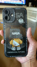 奶小鴨（NEYAA）適用蘋果16plus手機(jī)殼 iphone16plus保護(hù)套鏡頭全包硅膠防摔超薄創(chuàng)意卡通簡約軟殼男女款 石墨黑 曬單實(shí)拍圖