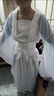 何佳功嫦娥演出服 西游記三打白骨精兒童表演服古裝小姑娘舞臺劇服裝 衣服+頭飾 160 cm 曬單實拍圖