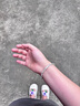 周六福（ZLF）七夕禮物 S999足銀開口手鐲女莫比烏斯環(huán)實心銀飾鐲子送禮 約20g 開口式手鐲 曬單實拍圖