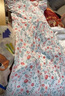 戴維貝拉（DAVE＆BELLA）童裝公主裙女童裙子兒童連衣裙女寶寶碎花裙夏裝童裙幼兒衣服 花朵印花 110 cm（建議身高100-110cm） 曬單實(shí)拍圖
