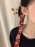 韞舜 2件套新中式馬面裙配飾兒童古風(fēng)發(fā)簪漢服發(fā)飾木簪子發(fā)帶頭飾 露花倒影發(fā)簪+紅色櫻花發(fā)帶 2件套 曬單實(shí)拍圖