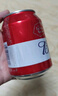 百威啤酒mini紅罐淡色拉格255ml*24聽小罐整箱裝濃郁麥香 七夕送禮  曬單實拍圖
