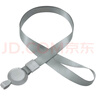 優(yōu)和（UHOO） 6793-6 易拉扣掛繩 (寬1.5cm ) 灰白  6根/包 證件卡套工作證員工牌胸卡公交卡套學(xué)生飯卡吊繩 曬單實(shí)拍圖