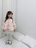 G.DUCKKIDS小黃鴨童裝女寶寶外套春裝洋氣兒童春秋款連帽夾克可愛(ài)女孩衣服 粉色 120 (建議105-115cm 4-5.2周歲) 曬單實(shí)拍圖