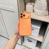 米路遜適用蘋(píng)果17/16promax手機殼新款iPhone17pro自帶鏡頭防摔15Pro超薄磨砂13pro高級感散熱保護套軟殼 【鈦橙色】自帶鏡頭膜/輕奢磨砂/紙一樣薄 iPhone 17 pro【 曬單實(shí)拍圖