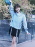STELLA WEISZ傳祺女鞋流浪運(yùn)動(dòng)休閑鞋秋季新款透氣2025圓頭百搭戶(hù)外跑步板鞋 藍(lán)色增高4cm 37 曬單實(shí)拍圖