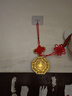 繽越銅八卦鏡凸鏡掛大門掛陽(yáng)臺(tái)室內(nèi)外裝飾銅鏡子黃銅八卦鏡15cm 曬單實(shí)拍圖