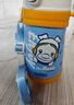 膳魔師（THERMOS）兒童水杯316l不銹鋼保溫杯寶寶水杯小學(xué)生吸管杯耐磨防摔可斜跨 小黃鴨320ml（帶杯繩） 曬單實(shí)拍圖