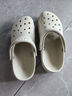 卡駱馳（crocs）經(jīng)典Clog男女洞洞鞋一腳蹬沙灘鞋CR10001-2Y2  41 （41-42） 曬單實(shí)拍圖
