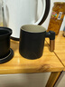 京東京造茶杯便攜式黑陶茶泡茶壺茶杯功夫茶具辦公杯隨身茶壺容量400ml 曬單實拍圖