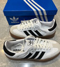 阿迪達斯adidas三葉草 SAMBAE女鞋 板鞋德訓鞋 JI1349 36碼 曬單實拍圖