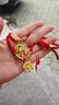 柒哦狗狗項(xiàng)圈狗脖圈貓項(xiàng)圈長命鎖小狗項(xiàng)鏈中小型犬脖套寵物貓咪項(xiàng)圈 長命福鎖 L碼【25-50cm可調(diào)節(jié) 16-35斤】 曬單實(shí)拍圖