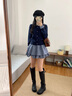 森達(dá)騎士靴女2025年冬新時(shí)尚潮流厚底休閑長(zhǎng)筒靴ZTI46DG5 黑色 35 曬單實(shí)拍圖