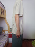 FitonTon男士睡衣男夏季冰絲短袖短褲大碼男士家居服套裝可外穿2XL 曬單實(shí)拍圖