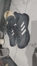 阿迪達斯 （adidas）男鞋跑步鞋秋季舒適網(wǎng)面透氣舒適黑色運動(dòng)鞋 黑 42 曬單實(shí)拍圖