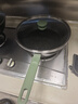雙立人（ZWILLING）有鈦不粘煎鍋平底鍋煎牛排烹飪鍋具電磁爐通用Now Plus II多用鍋 【薄荷綠】?jì)缺谟锈?煎炒鍋 28cm 曬單實(shí)拍圖