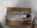 鴻星爾克逍游2.0男鞋秋季新款運動(dòng)鞋軟彈厚底老爹鞋舒適男子休閑慢跑鞋 鐵人灰 40 曬單實(shí)拍圖