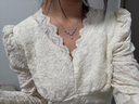DRIG銀項(xiàng)鏈女生日禮物精致2025新款純銀999送女友老婆閨蜜輕奢小眾 穗穗有你項(xiàng)鏈【品牌禮盒】 曬單實(shí)拍圖