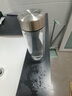 MINGHUI德國品質(zhì)玻璃杯鋼化防摔打不碎泡茶杯雙層高硼硅男士水杯定制印字 多彩黑(鋼化玻璃款)ML 350ml 曬單實(shí)拍圖