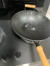 中福陸川鐵鍋炒菜鍋家用無(wú)涂層氮化窒化廣西生鐵鑄鐵鍋炒鍋燃氣已開(kāi)鍋 圓底 34cm 【有耳+鍋蓋】JD或SF物流 曬單實(shí)拍圖