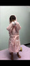 G.DUCKKIDS童裝兒童睡袍女童法蘭絨秋冬季保暖睡衣中大童長款女孩珊瑚絨浴袍 粉色 150 L碼/M碼建議身高135-150cm 曬單實拍圖