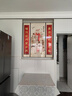 出寫福祿裝飾畫三星高照福字中堂畫農(nóng)村自建房新老式堂屋大氣客廳掛畫 A-福祿壽喜財 40*80cm+2幅20*80cm 實木框 曬單實拍圖