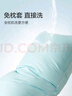 網(wǎng)易嚴選可水洗懶人枕酒店枕頭 A類全枕可機洗  48*74cm常規(guī)款750g牛奶白 曬單實拍圖