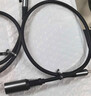秋葉原（CHOSEAL）3.5轉(zhuǎn)卡儂公線 公對(duì)公音頻線 手機(jī)電腦聲卡麥克風(fēng)話筒調(diào)音臺(tái)音箱卡儂連接線 0.5米 QS3554 曬單實(shí)拍圖