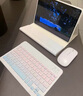 法普拉適用2025款vivopadAir鍵盤(pán)保護套se12.3全包pad2平板電腦pad3/5pro磁吸iQOOpad5e鼠標保護殼 【粉藍漸變+鍵盤(pán)+鼠標】背光版 vivo Pad5(12.1英寸) 曬單實(shí)拍圖