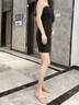 達(dá)芙妮外穿拖鞋女2025夏季新款仙女風(fēng)配裙子人字拖 米色 37 (235mm) 標(biāo)準(zhǔn)碼 曬單實(shí)拍圖