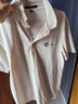 羅蒙（ROMON）t恤男夏季純色短袖男士polo衫男休閑商務(wù)上衣男裝 曬單實(shí)拍圖